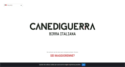 Desktop Screenshot of canediguerra.com